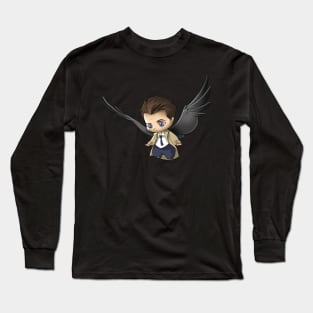 Little Angel Castiel Long Sleeve T-Shirt